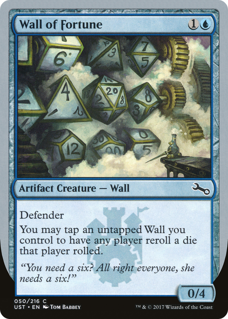Wall of Fortune (UST-050) - common - Foil