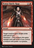 Temur Battle Rage (EA1-010) - common