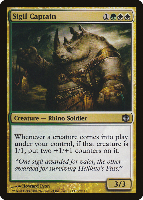 Sigil Captain (ARB-077) - uncommon - Foil