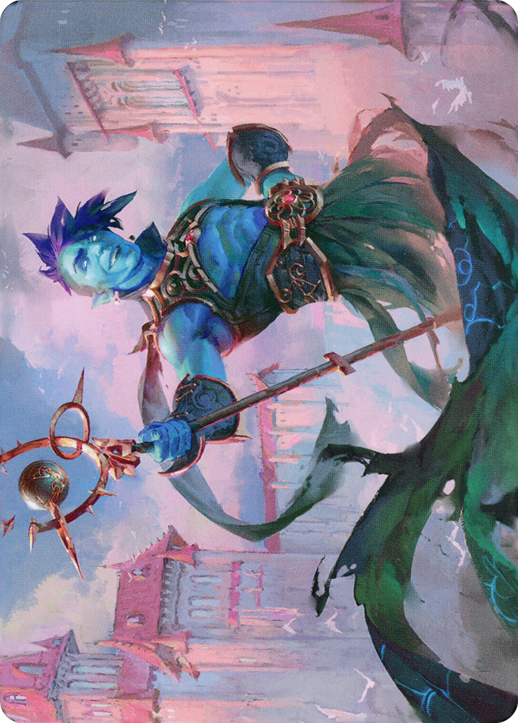 Haughty Djinn // Haughty Djinn (ADMU-015) - common (Borderless) - Foil