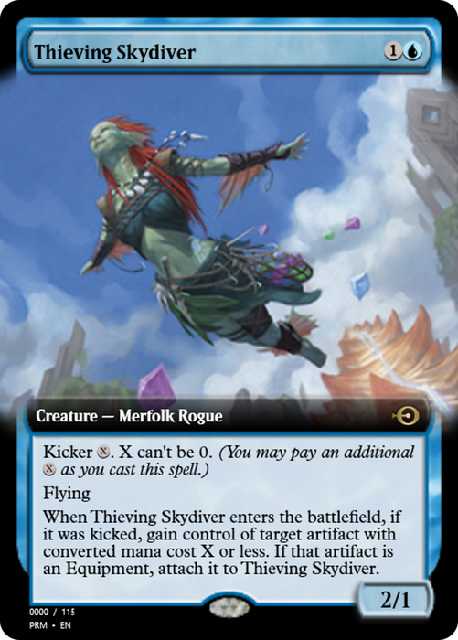 Thieving Skydiver (PRM-83758) - rare