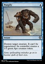 Pongify (OTC) (LIST-106) - uncommon