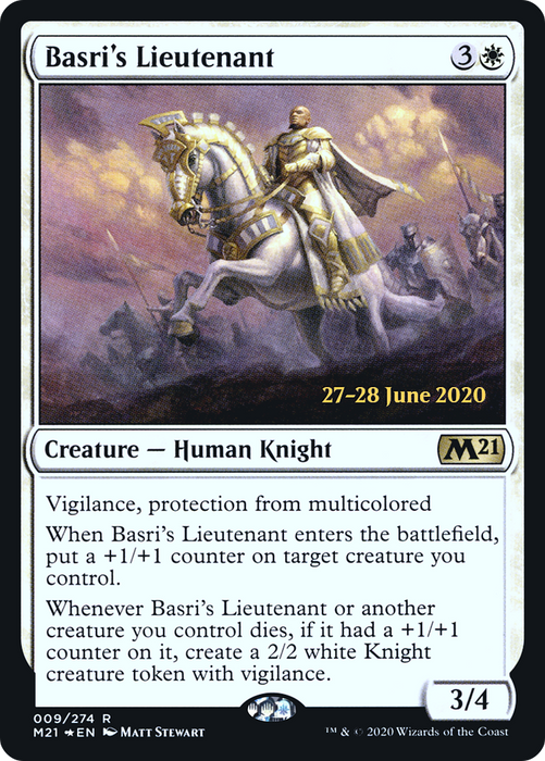 Basri's Lieutenant (PRE-09S) - rare - Foil