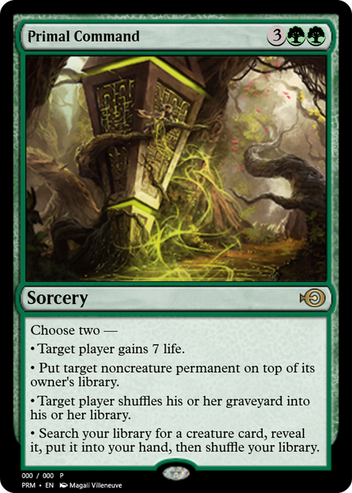 Primal Command (PRM-62489) - rare - Foil