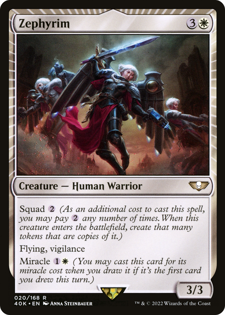 Zephyrim (40K-020) - rare: (miracle)