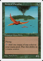 Birds of Paradise (5ED-280) - rare