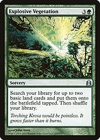 Explosive Vegetation (CMD-153) - uncommon