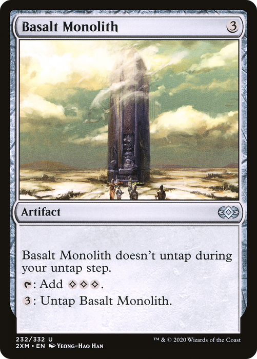 Basalt Monolith (2XM-232) - uncommon - Foil