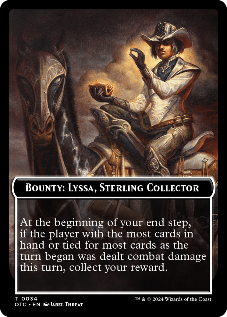 Bounty: Lyssa, Sterling Collector // Wanted! (TOTC-034) - common - Foil