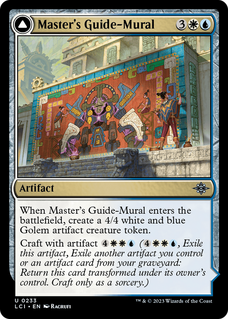 Master's Guide-Mural // Master's Manufactory (LCI-233) - uncommon - Foil
