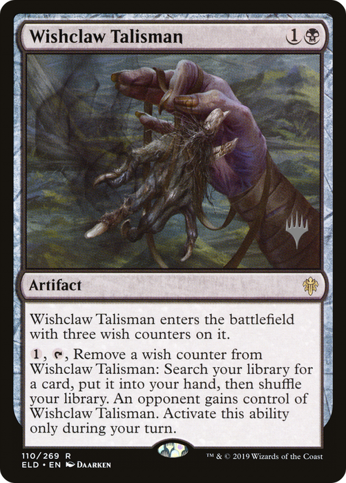Wishclaw Talisman (PPELD-110P) - rare - Foil