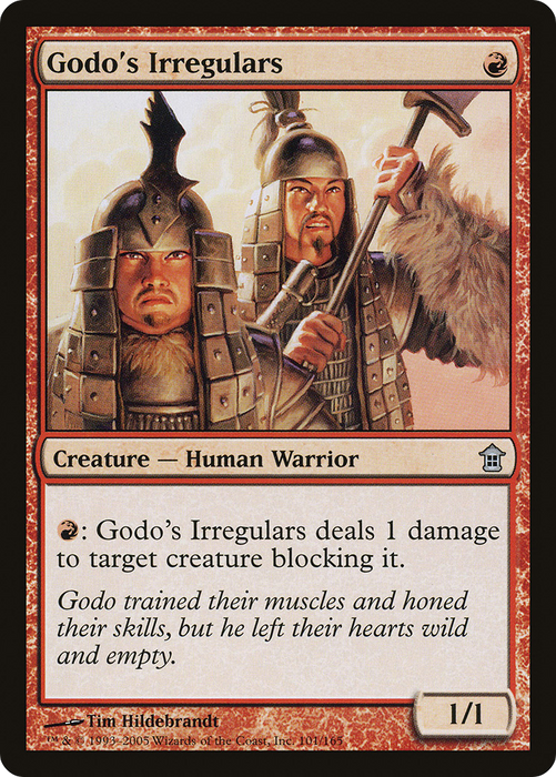 Godo's Irregulars (SOK-101) - uncommon - Foil