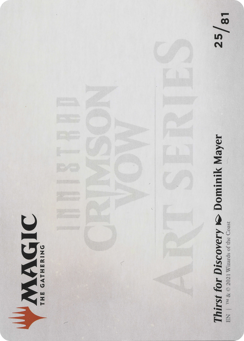 Thirst for Discovery // Thirst for Discovery (AVOW-025) - common (Borderless)