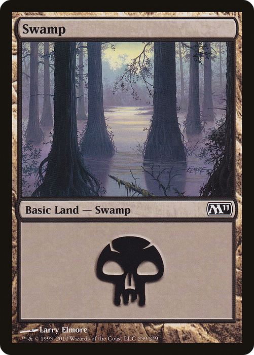 Swamp (M11-239) - common - Foil