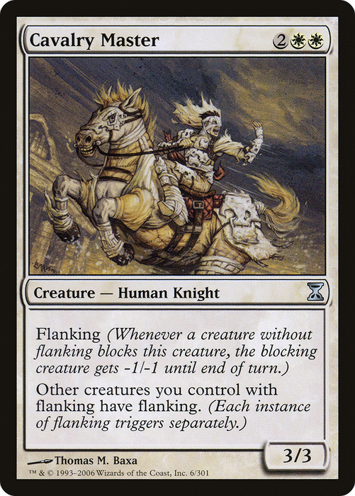 Cavalry Master (TSP-006) - uncommon - Foil