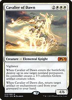 Cavalier of Dawn (M20-010) - mythic - Foil