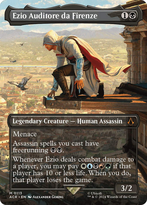 Ezio Auditore da Firenze (ACR-113) - mythic (Borderless) - Foil
