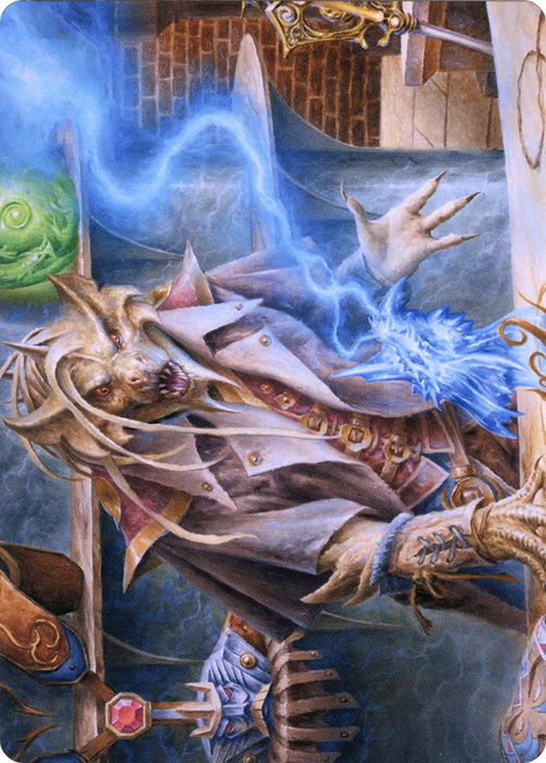 Renari, Merchant of Marvels // Renari, Merchant of Marvels (ACLB-030) - common (Borderless) - Foil