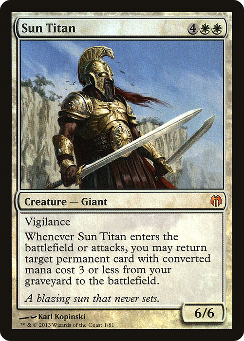 Sun Titan (DDL-001) - mythic - Foil