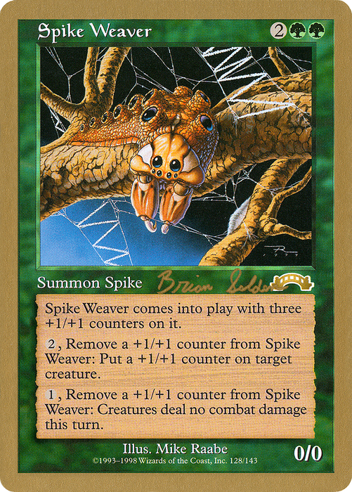 Spike Weaver (WCD-BS128) - rare