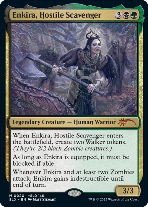 Enkira, Hostile Scavenger (SLX-020) - mythic