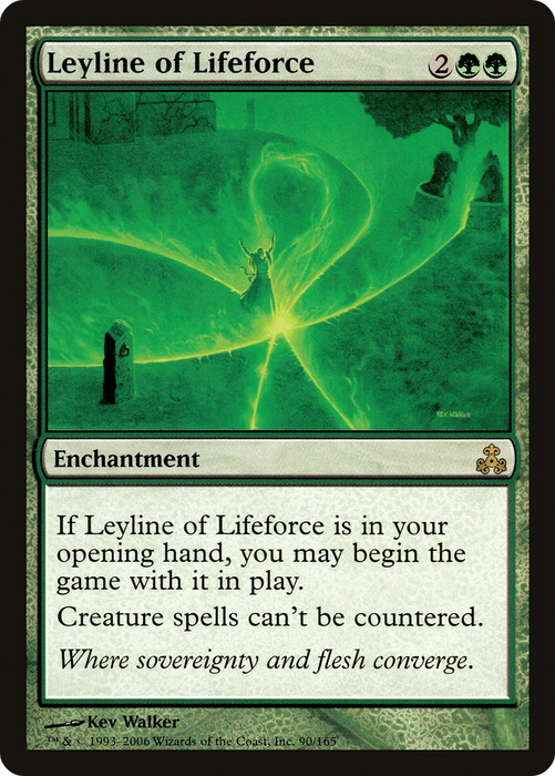 Leyline of Lifeforce (GPT-090) - rare