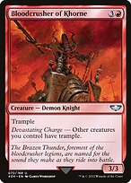Bloodcrusher of Khorne (40K-072) - uncommon