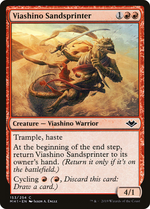Viashino Sandsprinter (MH1-153) - common - Foil