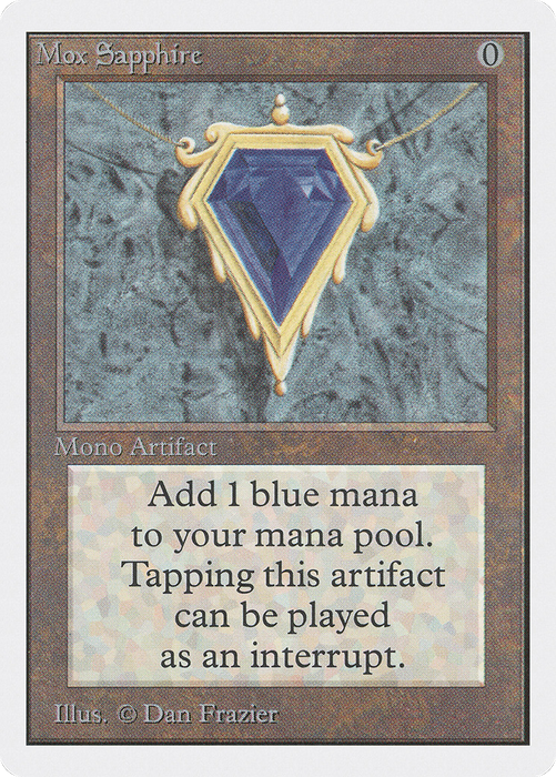 Mox Sapphire (2ED-266) - rare