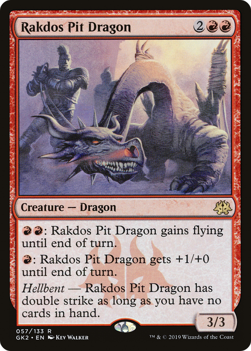 Rakdos Pit Dragon (GK2-057) - rare