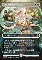 Greater Auramancy (WOT-064) - mythic (Borderless) - Foil