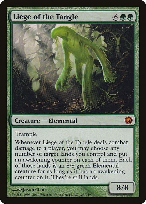 Liege of the Tangle (SOM-123) - mythic - Foil