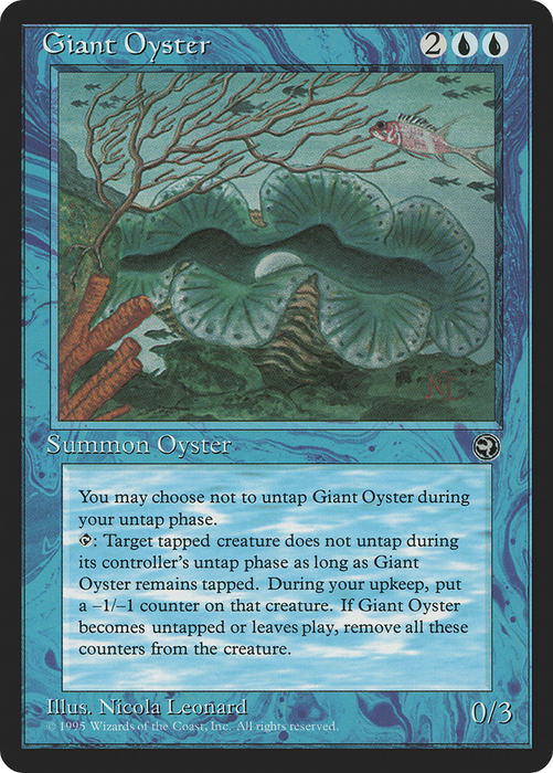 Giant Oyster (HML-028) - uncommon