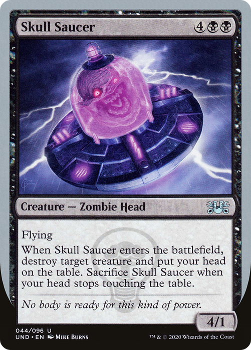 Skull Saucer (UND-044) - uncommon