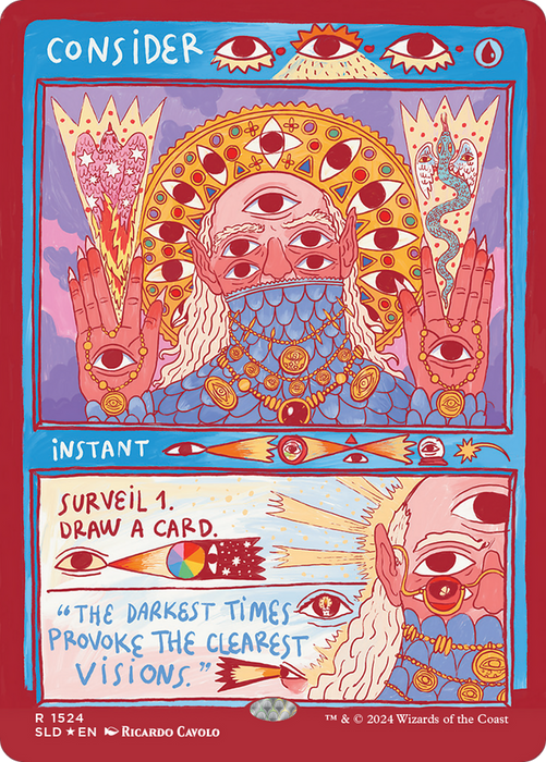 Consider (SLD-1524) - rare: (borderless) - Foil