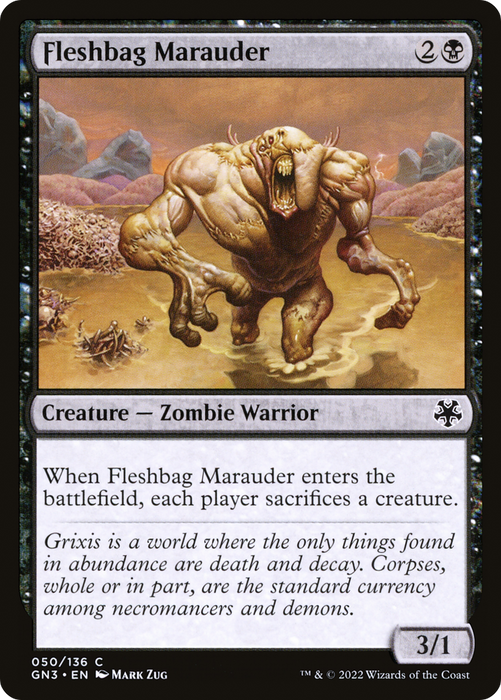Fleshbag Marauder (GN3-050) - common