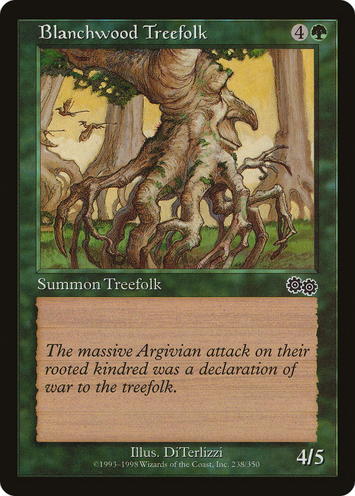 Blanchwood Treefolk (USG-238) - common