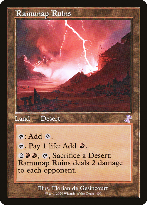 Ramunap Ruins (TSR-409) - special - Foil
