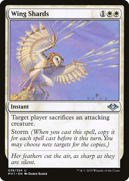 Wing Shards (MH1-038) - uncommon - Foil