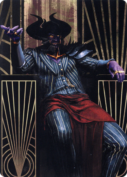 Ob Nixilis, the Adversary // Ob Nixilis, the Adversary (ASNC-071) - common (Borderless)