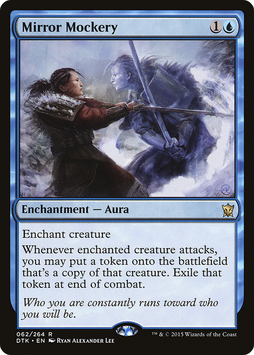 Mirror Mockery (DTK-062) - rare - Foil