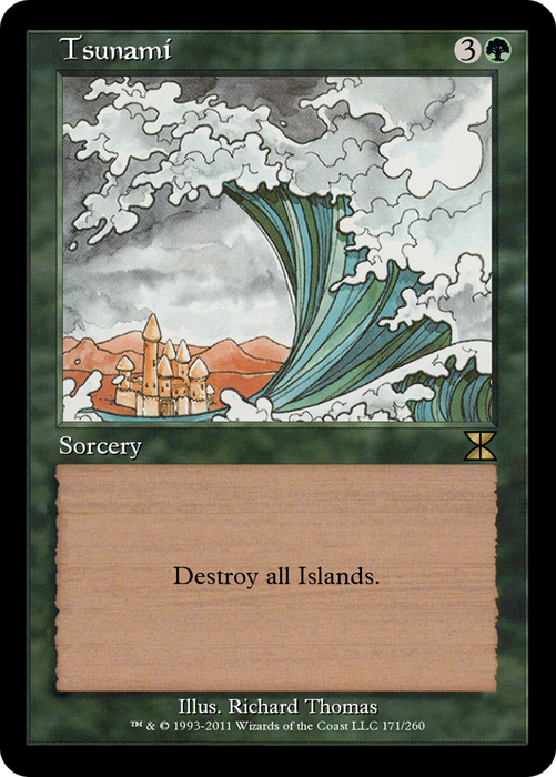 Tsunami (ME4-171) - rare - Foil