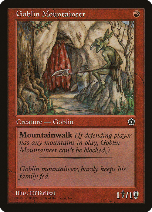 Goblin Mountaineer (P02-101) - common