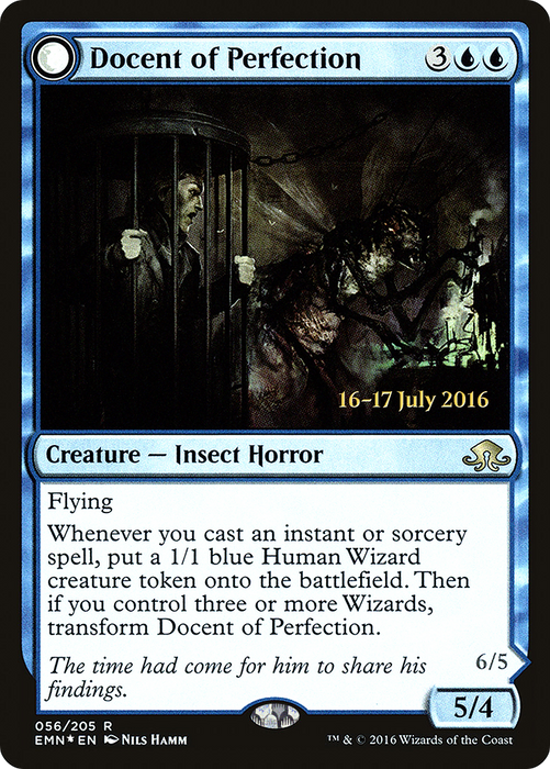 Docent of Perfection // Final Iteration (PRE-56S) - rare: (mooneldrazidfc) - Foil