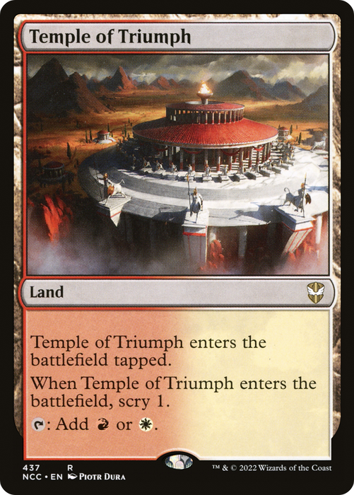 Temple of Triumph (NCC-437) - rare