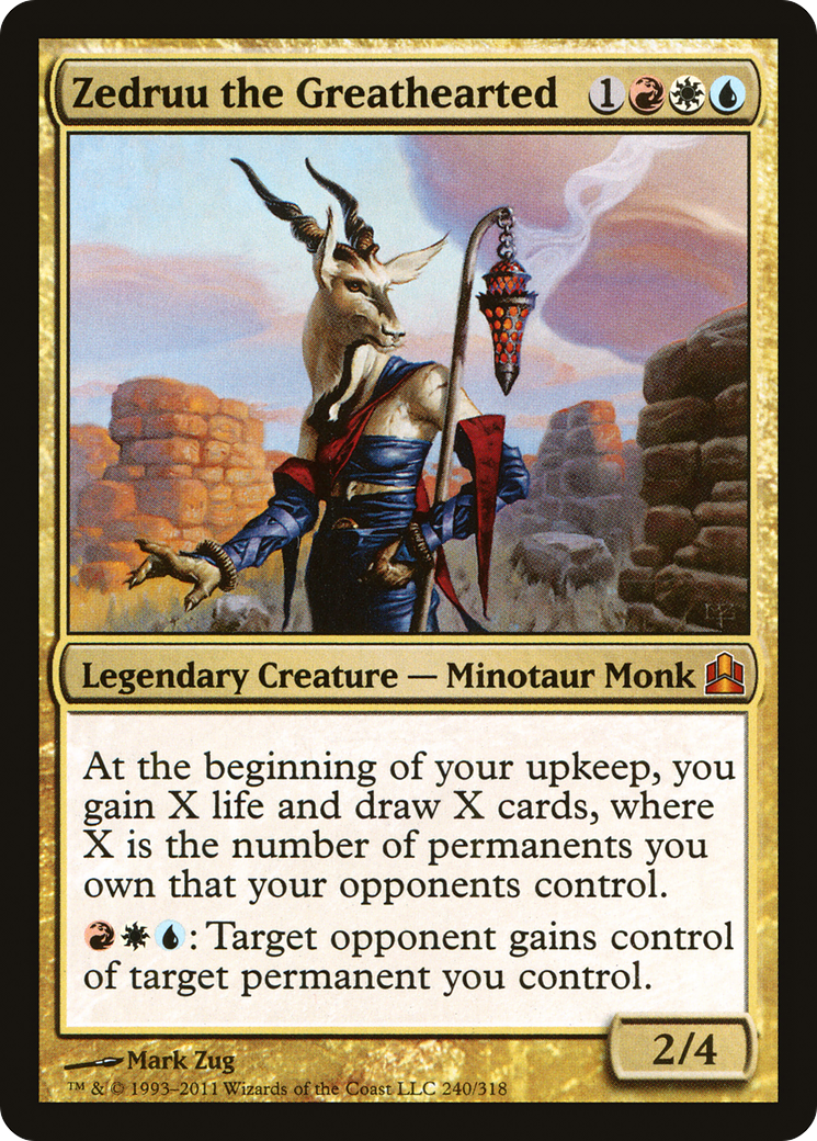 Zedruu the Greathearted (CMD-240) - mythic
