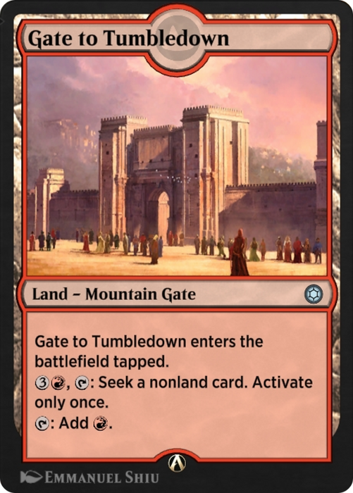 Gate to Tumbledown (HBG-081) - uncommon