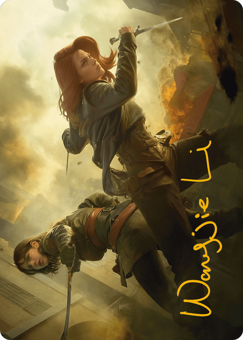 Mary Read and Anne Bonny // Mary Read and Anne Bonny (AACR-007) - common (Borderless) - Foil