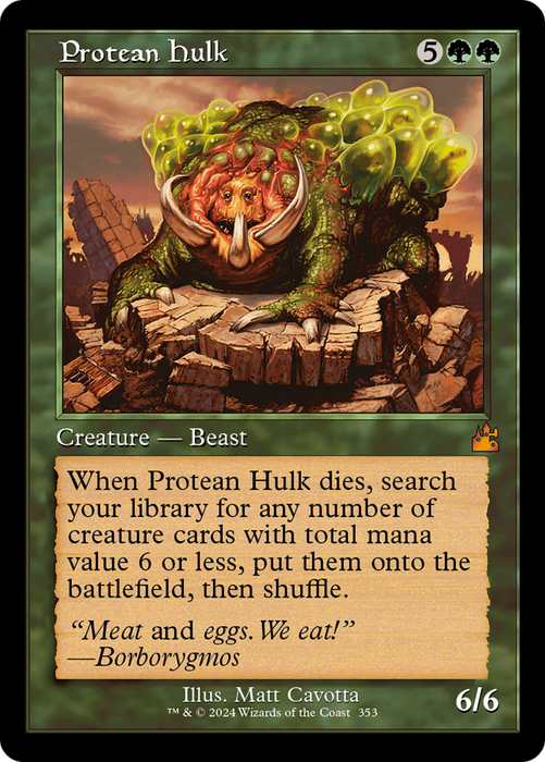 Protean Hulk (RVR-353) - mythic