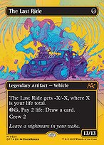 The Last Ride (DFT-525) - mythic (Borderless) - Foil